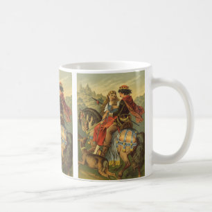 Mug Conte de fées victorien vintage, frère et sœur