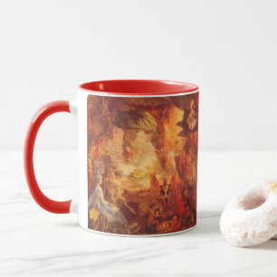 Mug Conte de fées vintage Le Rouge-gorge captif par Fi