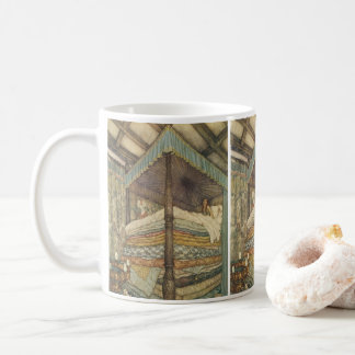 Mug Conte de fées vintage, princesse et pois, Edmund D