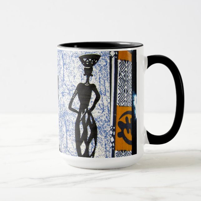 Mug Contemporain Abstrait African Design (Droite)