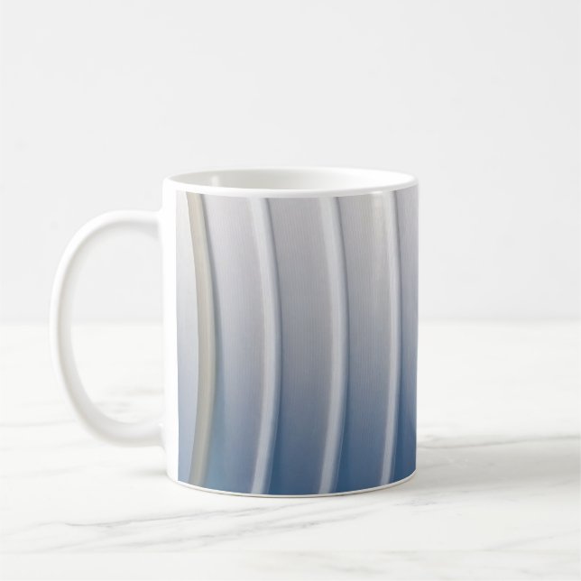 Mug Conteneur en plastique bleu et blanc (Gauche)