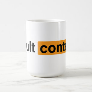 Mug Contenu adulte Humour adulte drôle T-shirt drôle