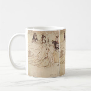 Mug Contes de fées vintage, Cendrillon par Arthur Rack