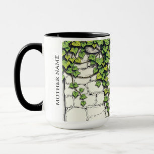 Mug Contes de garçon de la fenêtre de cœur de lierre