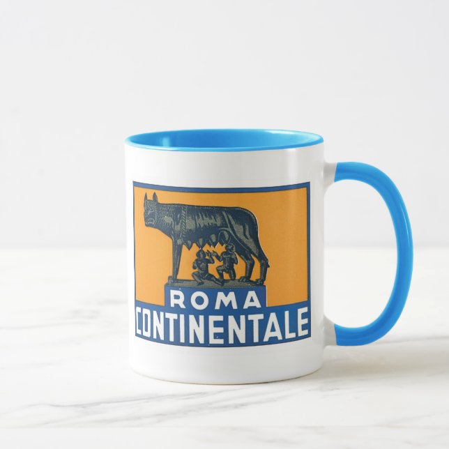 Mug Continentale rom vintage (Droite)