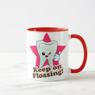Mug Continuez à Flossing !