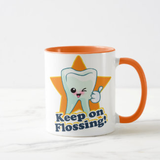 Mug Continuez à Flossing !