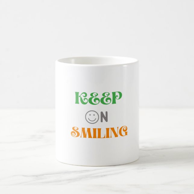 Mug Continuez À Sourire (Centre)