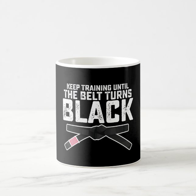 Mug Continuez l'entraînement jusqu'à ce que la ceintur (Centre)