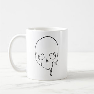Mug Contour de la tête de goutte personnalisable
