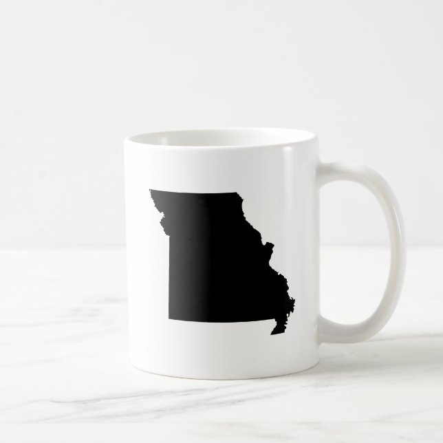 Mug Contour d'état du Missouri (Droite)