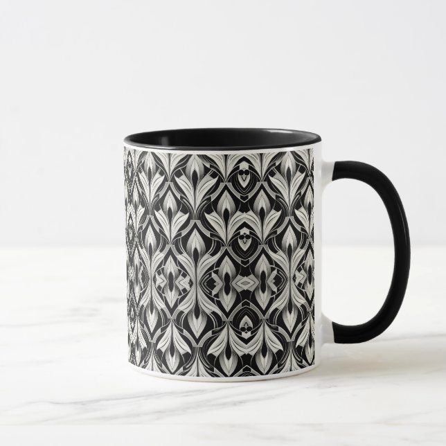 Mug Contraste noir et blanc (Droite)