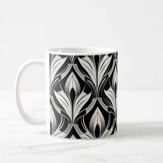 Mug Contraste noir et blanc (Gauche)
