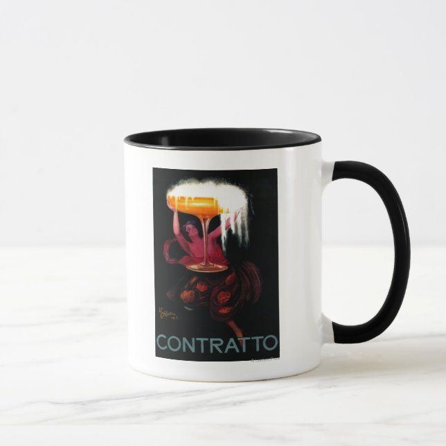 Mug Contrat Vintage PosterEurope (Droite)
