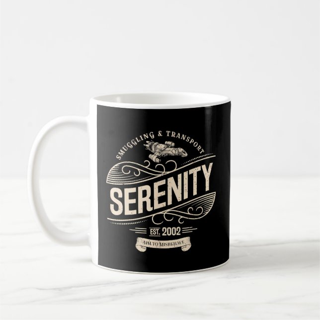 Mug Contrebande Sérénité Et Transport Firefly (Gauche)