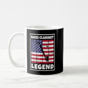 Mug Contrebasse Clarinetist USA American Bass Clarinet