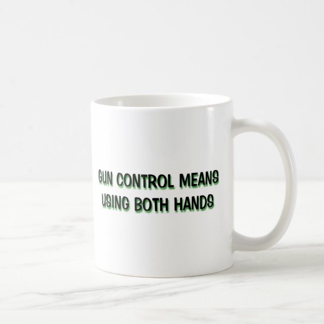 MUG CONTRÔLE DES ARMES (Droite)
