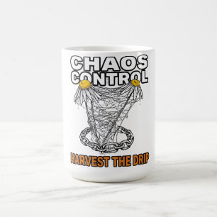 Mug Contrôle du chaos récolter le goutte à goutte