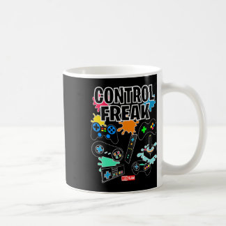 Mug Contrôle Freak - Jeux Vidéo Gamer Amusement