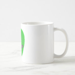 Mug Contrôle mental de la tête de l'Alien