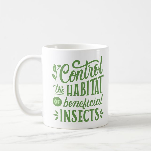 Mug contrôler l'habitat des insectes bénéfiques (Gauche)