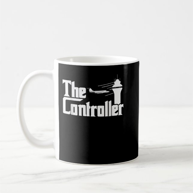Mug Contrôleur - Aéronef de contrôle de la circulation (Gauche)