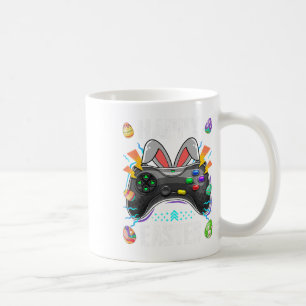 Mug Contrôleur De Jeu Avec Bunny Ears Drôle Easter Vid