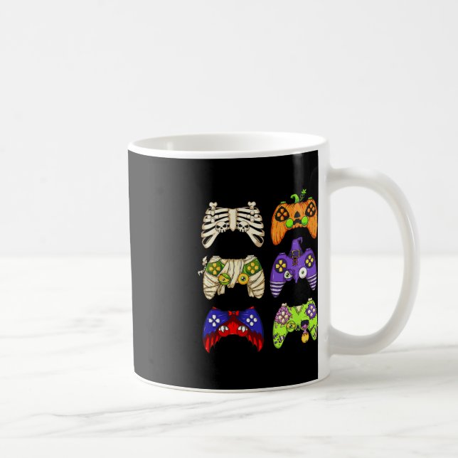 Mug Contrôleur de jeu Halloween Hommes garçons gamer H (Droite)