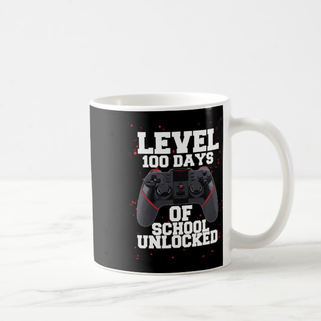 Mug Contrôleur De Jeu Niveau 100 Jours De L'École Déve (Droite)