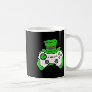 Mug Contrôleur de jeu vidéo Saint-Patrick pour garçons