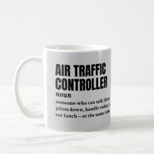 Mug Contrôleur de la circulation aérienne - Drôle Défi