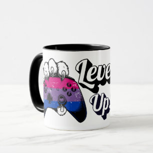 Mug Contrôleur de Patte de Tigre Bisexuel Fier Niv