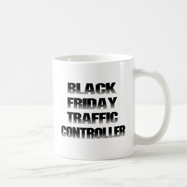 Mug Contrôleur de trafic Black Friday (Droite)