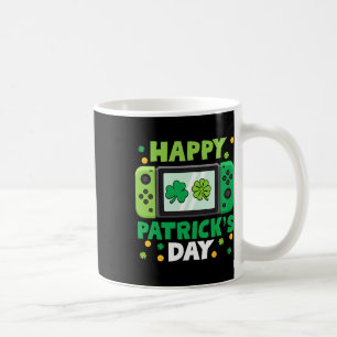 Mug Contrôleur Jour de la Saint Patrick Jeu Vidéo Enfa