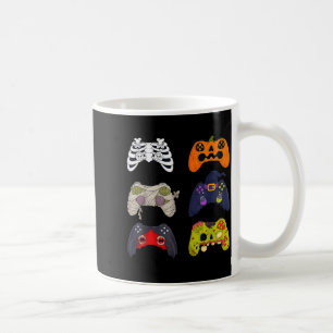 Mug Contrôleurs de jeu squelette zombie Halloween