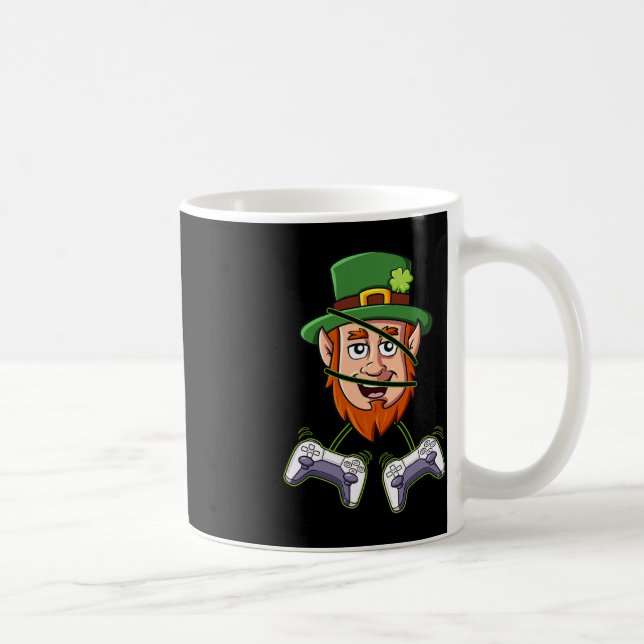 Mug Contrôleurs de jeu vidéo Jour de la Saint Patrick  (Droite)