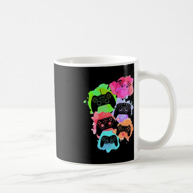 Mug Contrôlez tous les manettes Amour de jeu vidéo Mig (Droite)
