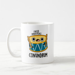 Mug Conundrum Fundy Drummer Drum Pun