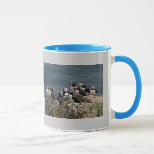 Mug Convention de macareux (Droite)