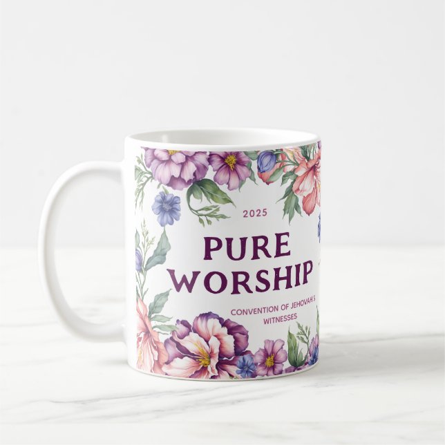 Mug Convention Pure Worship 2025 | JW (Gauche)