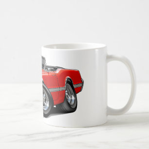 Mug Convertible 1966 rouge de sabre d'abordage d'Olds