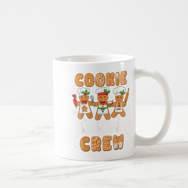 Mug Cookie Baking Crew Christmas Funny Gingerbread Lov (Droite)