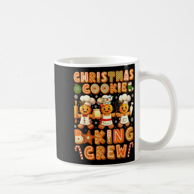 Mug Cookie Baking Crew Christmas Gingerbread Lovers Wo (Droite)