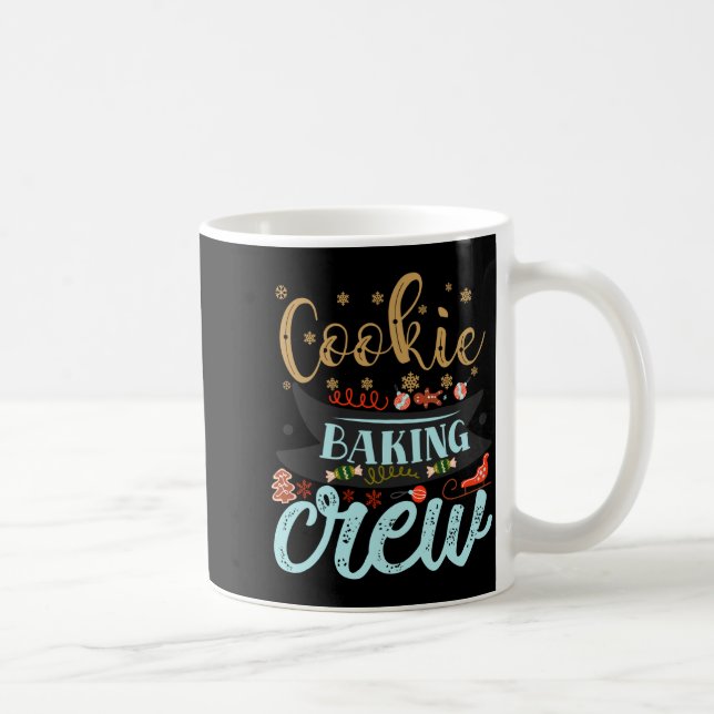 Mug Cookie Baking Crew Christmas Holiday Family T Shir (Droite)