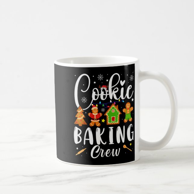 Mug Cookie Baking Crew Family Christmas Gingerbread Te (Droite)