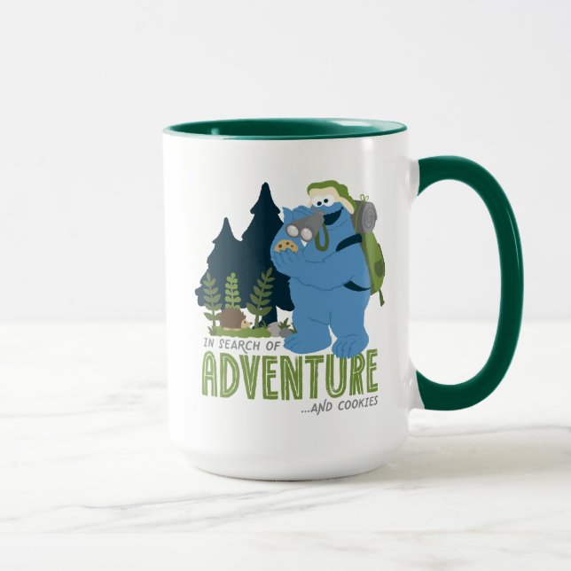 Mug Cookie Monster | À la recherche d'aventure...et de (Droite)