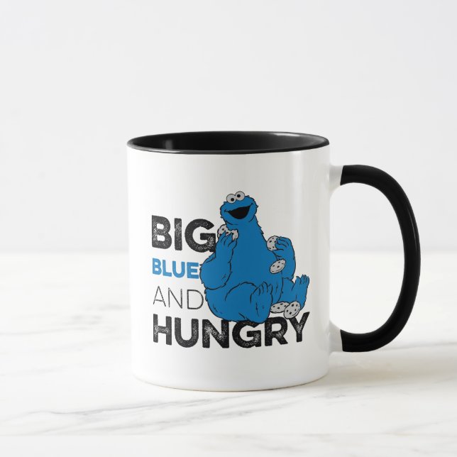 Mug Cookie Monster | Big Blue & Hungry (Droite)