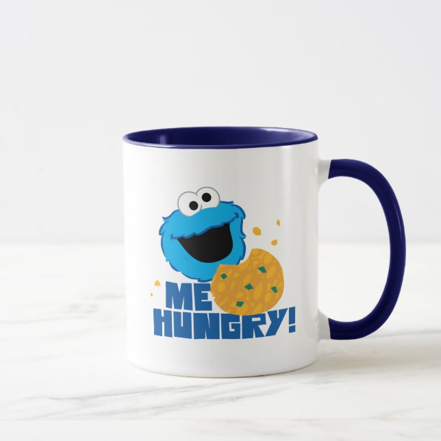 Mug Cookie Monster | J'ai faim ! (Droite)
