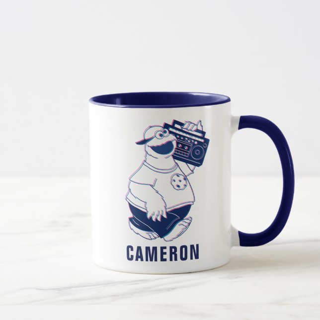 Mug Cookie Monster | Jamming with the Boom Box (Droite)