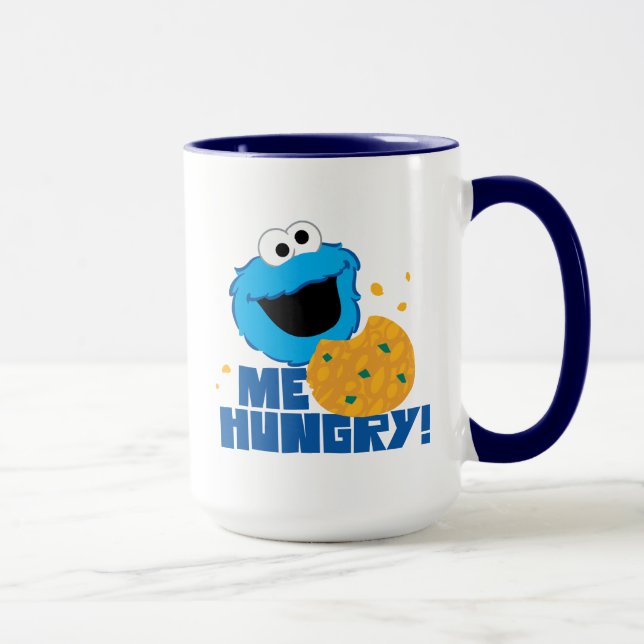 Mug Cookie Monster | Moi Affamé! (Droite)
